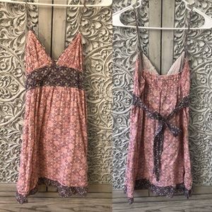Passport Pink Patterned Sun Dress